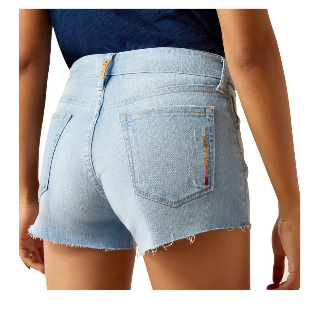 Ariat Kyra 3"Light Wash Shorts - 10058906