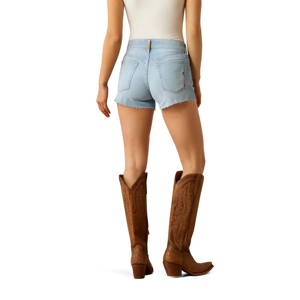 Ariat Kyra 3"Light Wash Shorts - 10058906