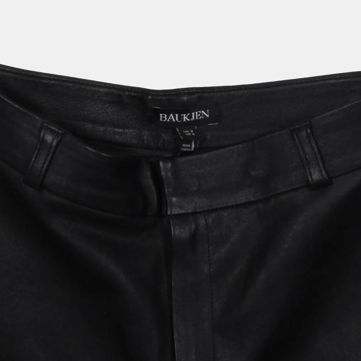 Baukjen Stretch Leather Trousers