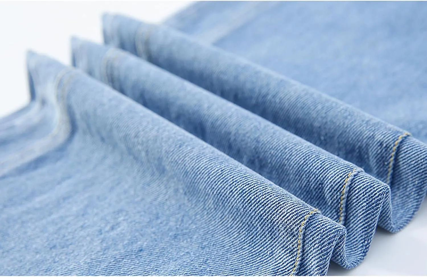Big Girls Baggy Jeans Casual Patchwork Denim Jeans Elastic Wasit Wide Leg Ripped Pants Bell Bottoms for 4-14 Years