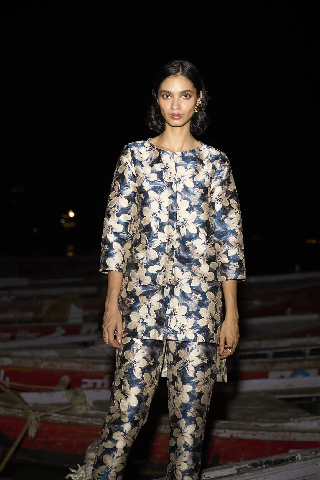 Brocade High/Low Set