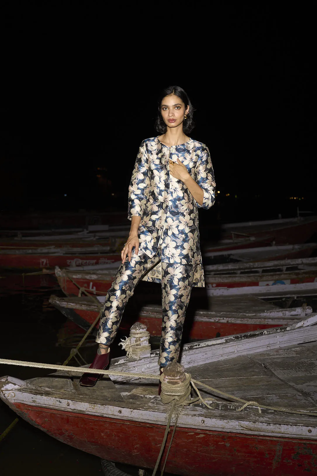 Brocade High/Low Set
