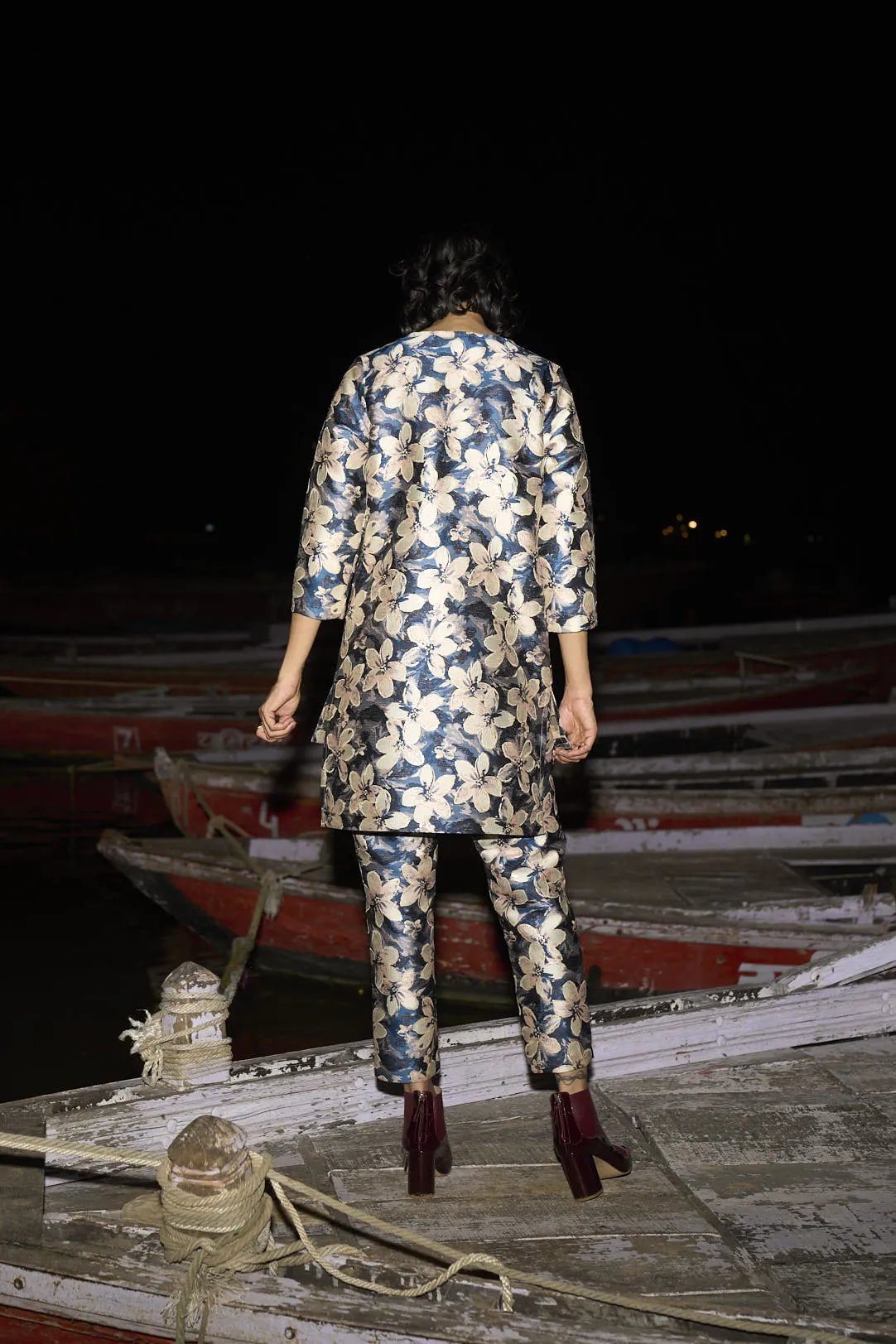Brocade High/Low Set