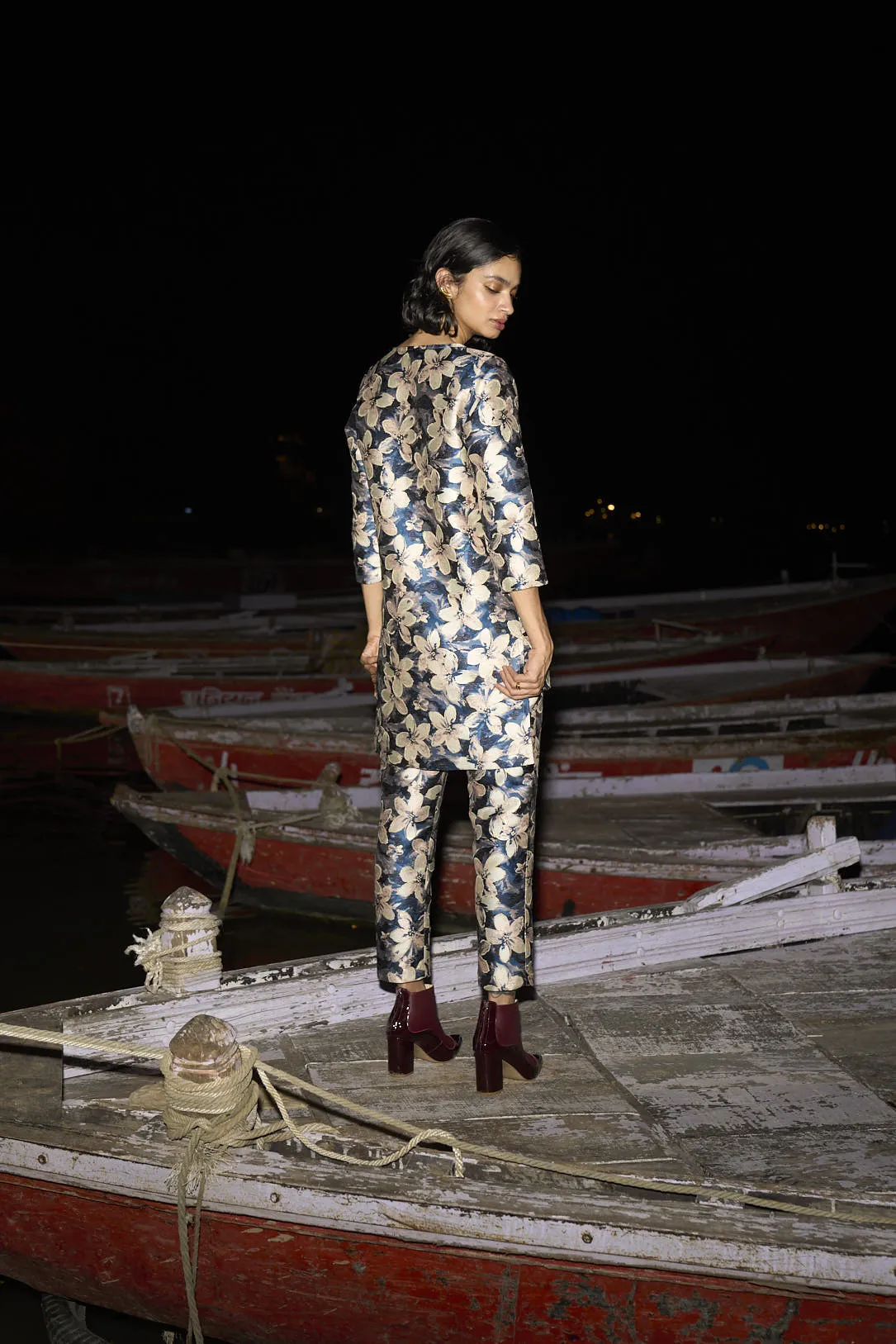 Brocade High/Low Set