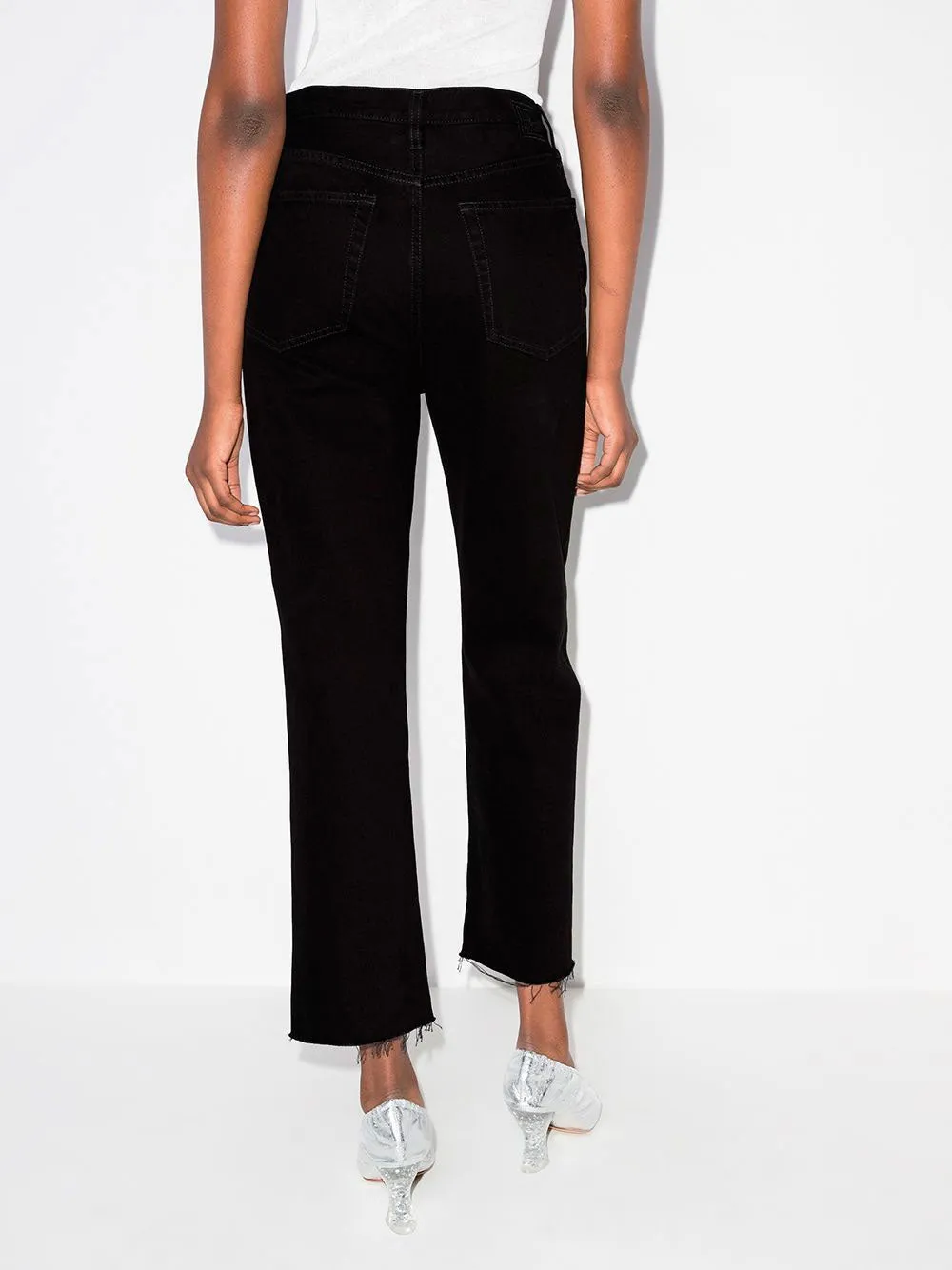Capri straight jeans