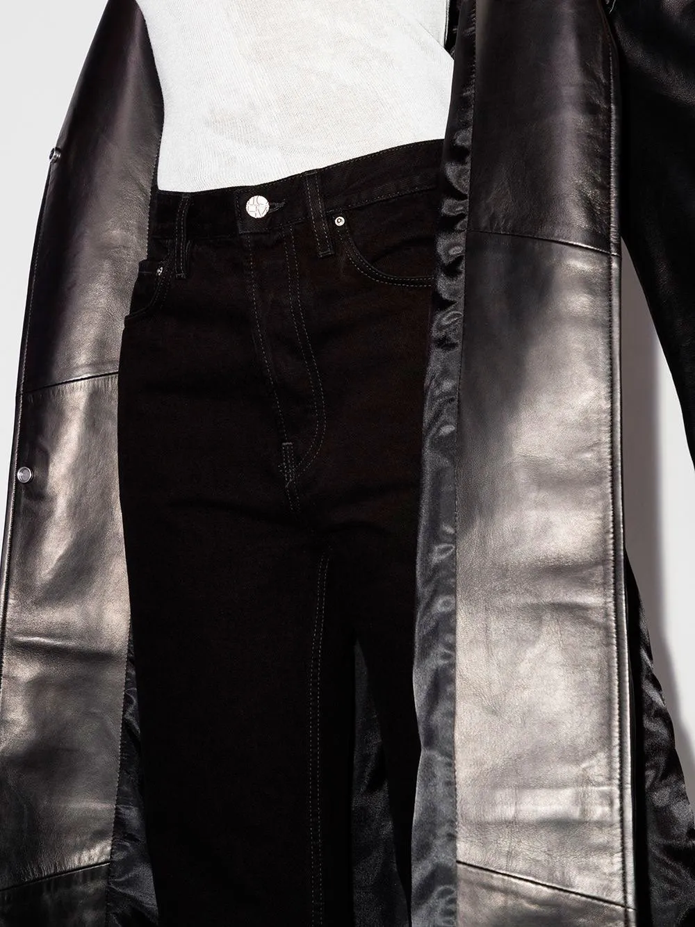 Capri straight jeans