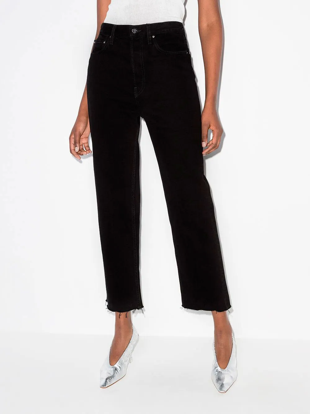 Capri straight jeans