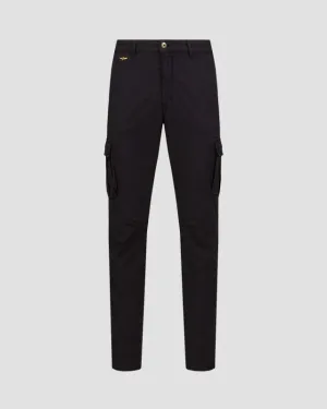Cargo trousers in stretch gabardine