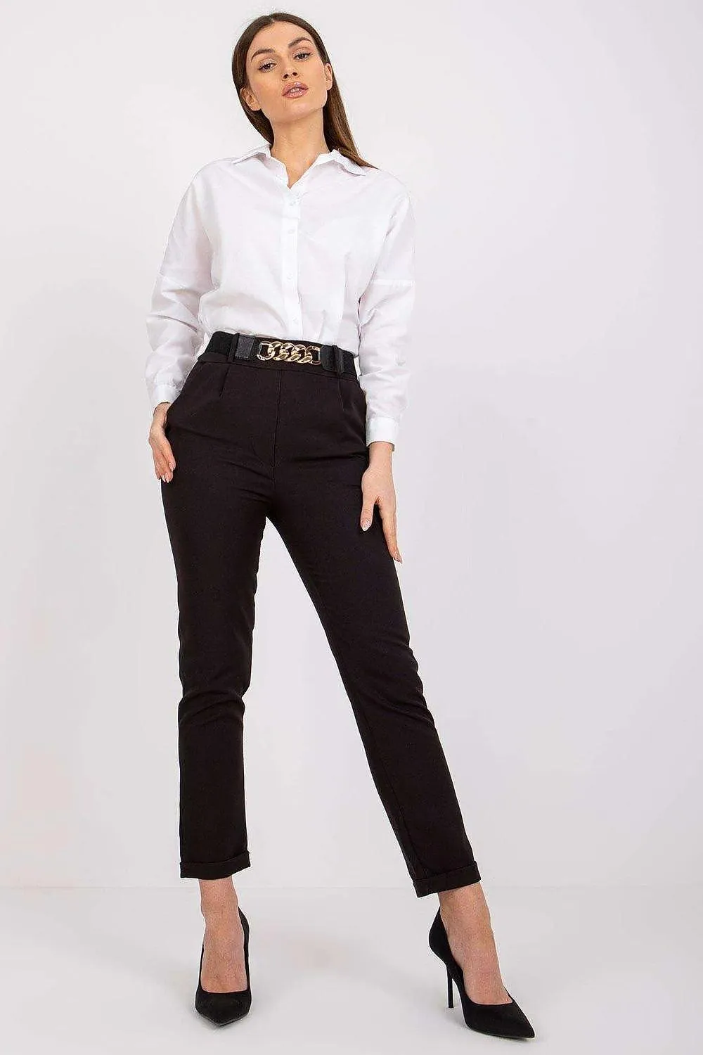 Chic Italian High-Waisted Trousers for Women: A Fashion Essential