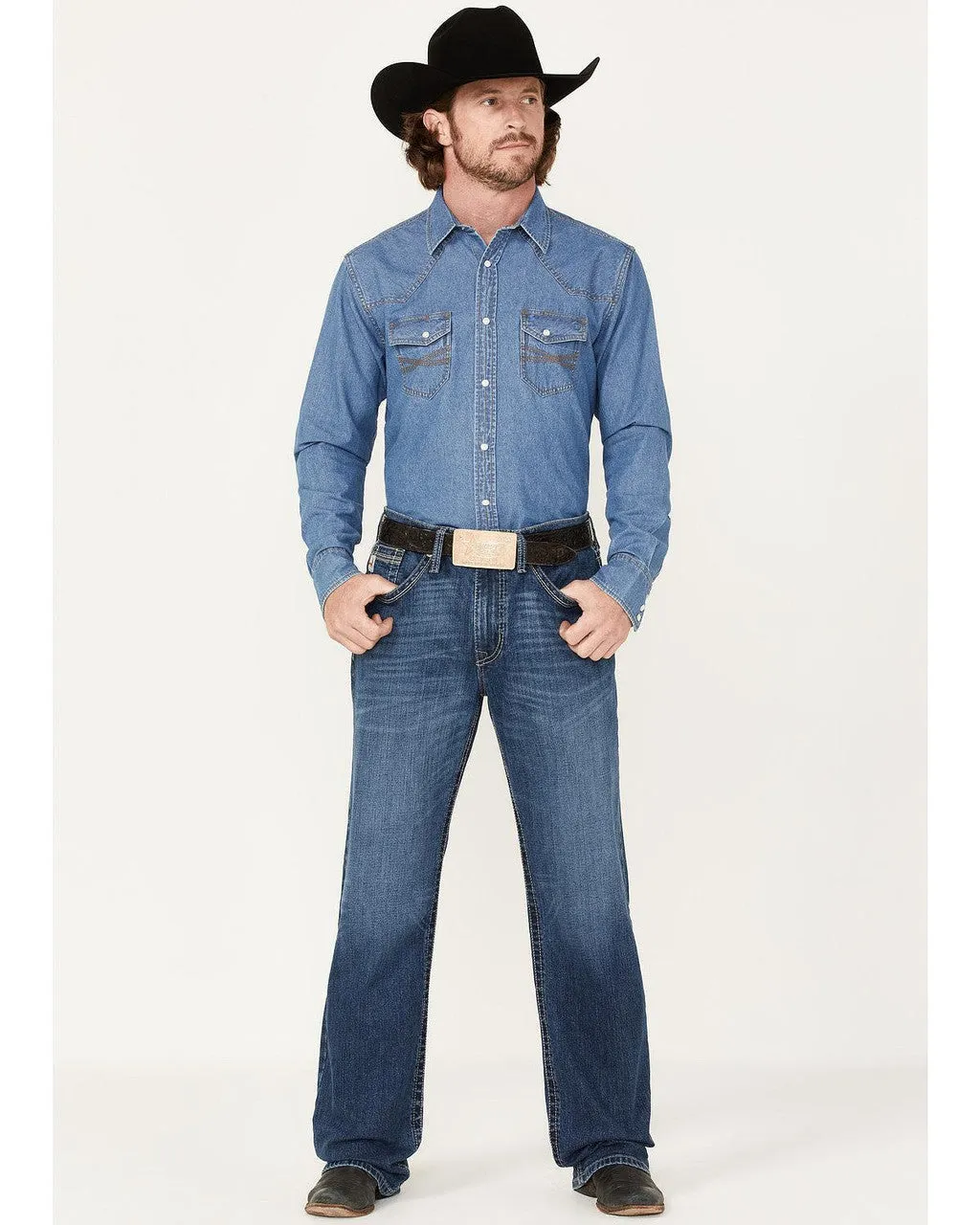 Cinch Grant Men's Jeans Relaxed Fit Bootcut