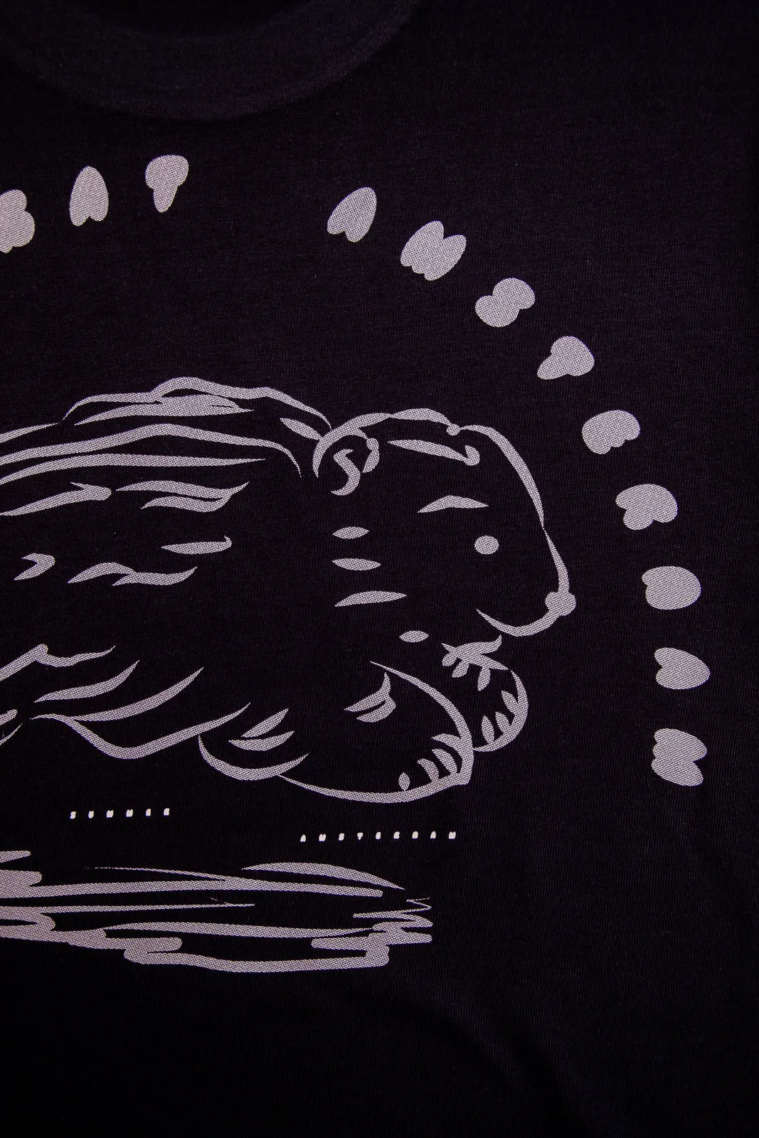 club wombat amsterdam black organic oversized t-shirt