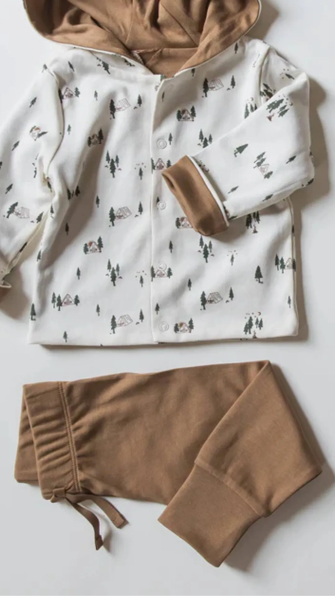 Cruz Organic Baby & Kids Jogger by Colored Organics - Nutmeg
