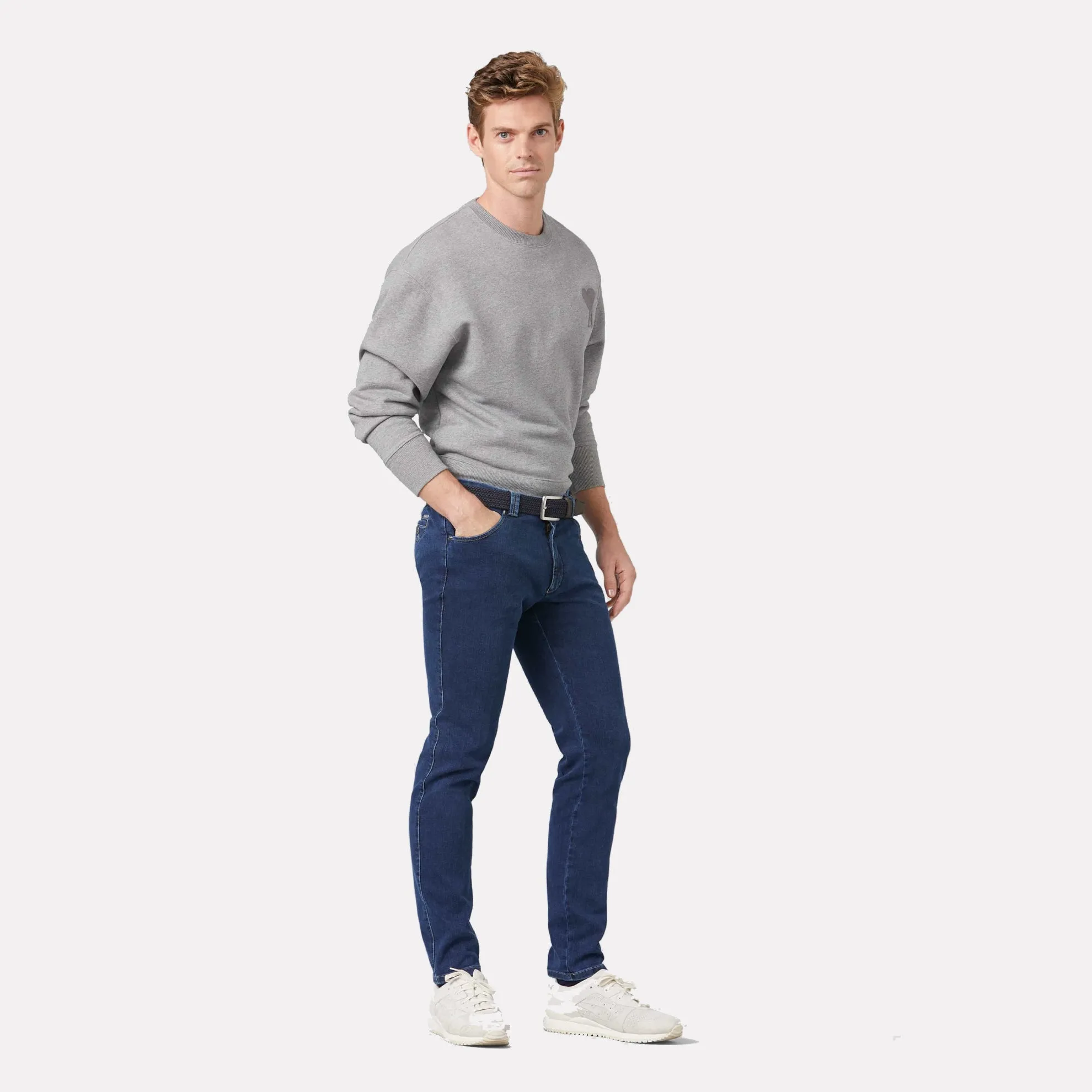 Dublin Super-Stretch Slim Fit Jean / Blue-Stone