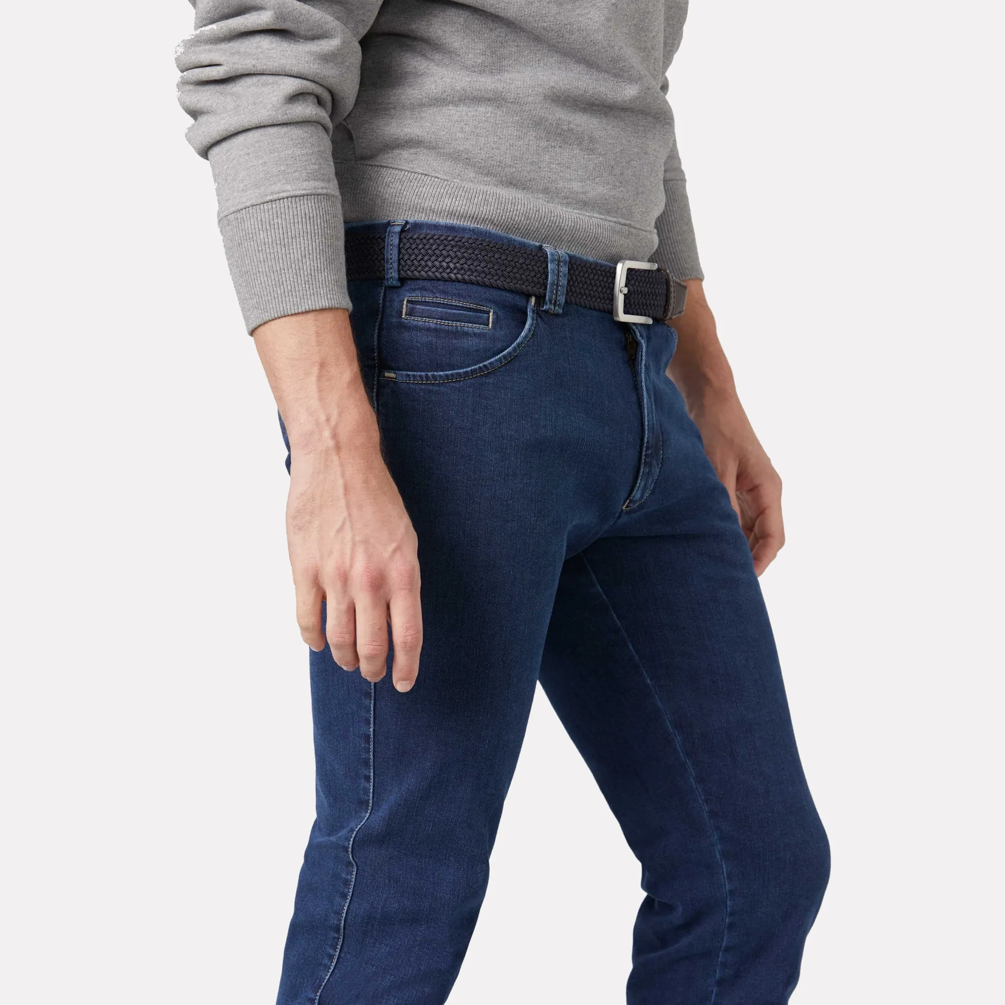 Dublin Super-Stretch Slim Fit Jean / Blue-Stone