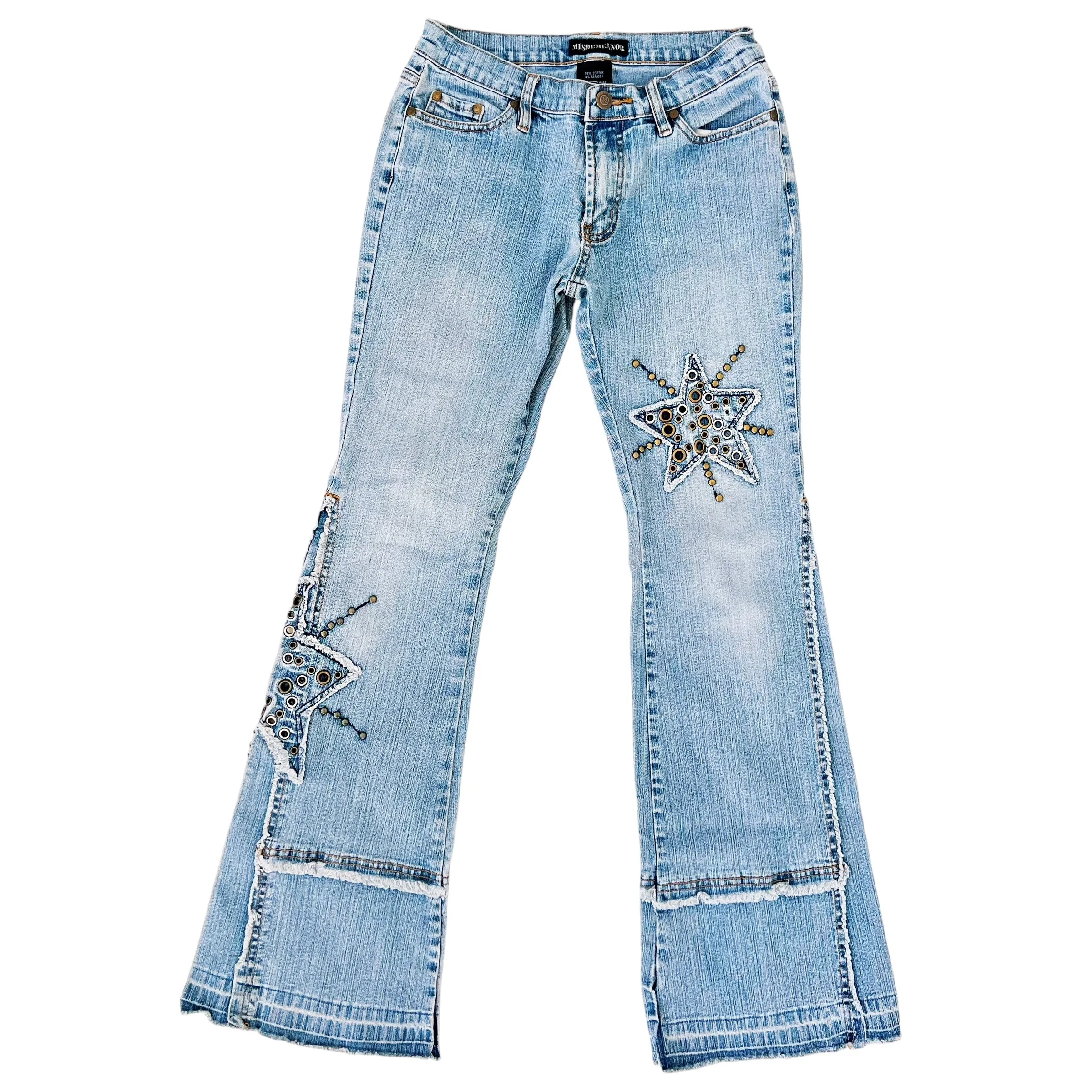 Early 2000s Grommet Star Jeans (S)