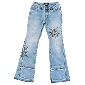 Early 2000s Grommet Star Jeans (S)
