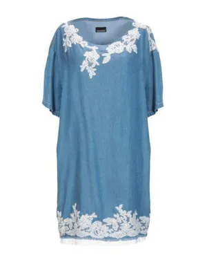 Ermanno Di Ermanno Scervino Women Short dress Blue 10 UK