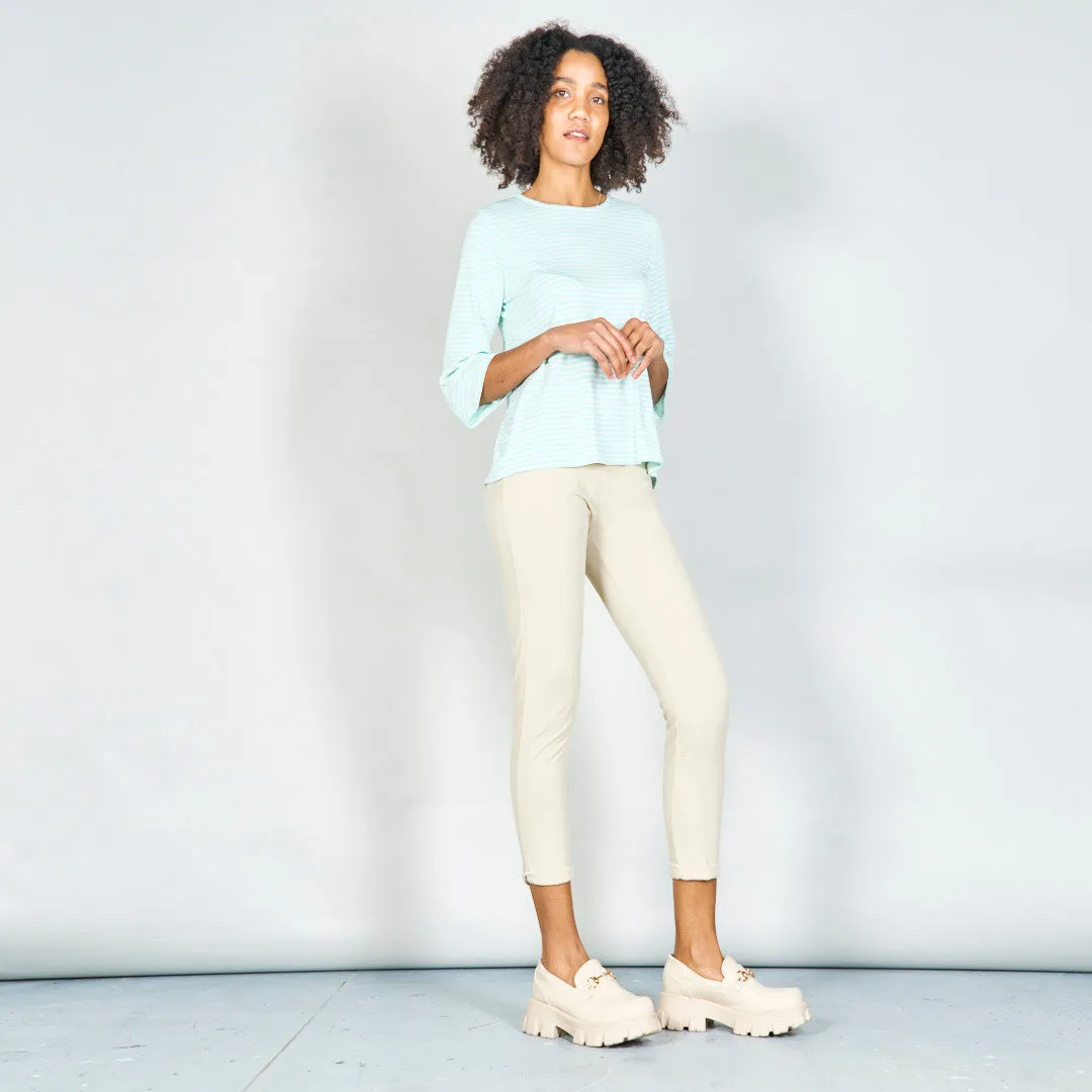 High-waist tapered trousers wholesale