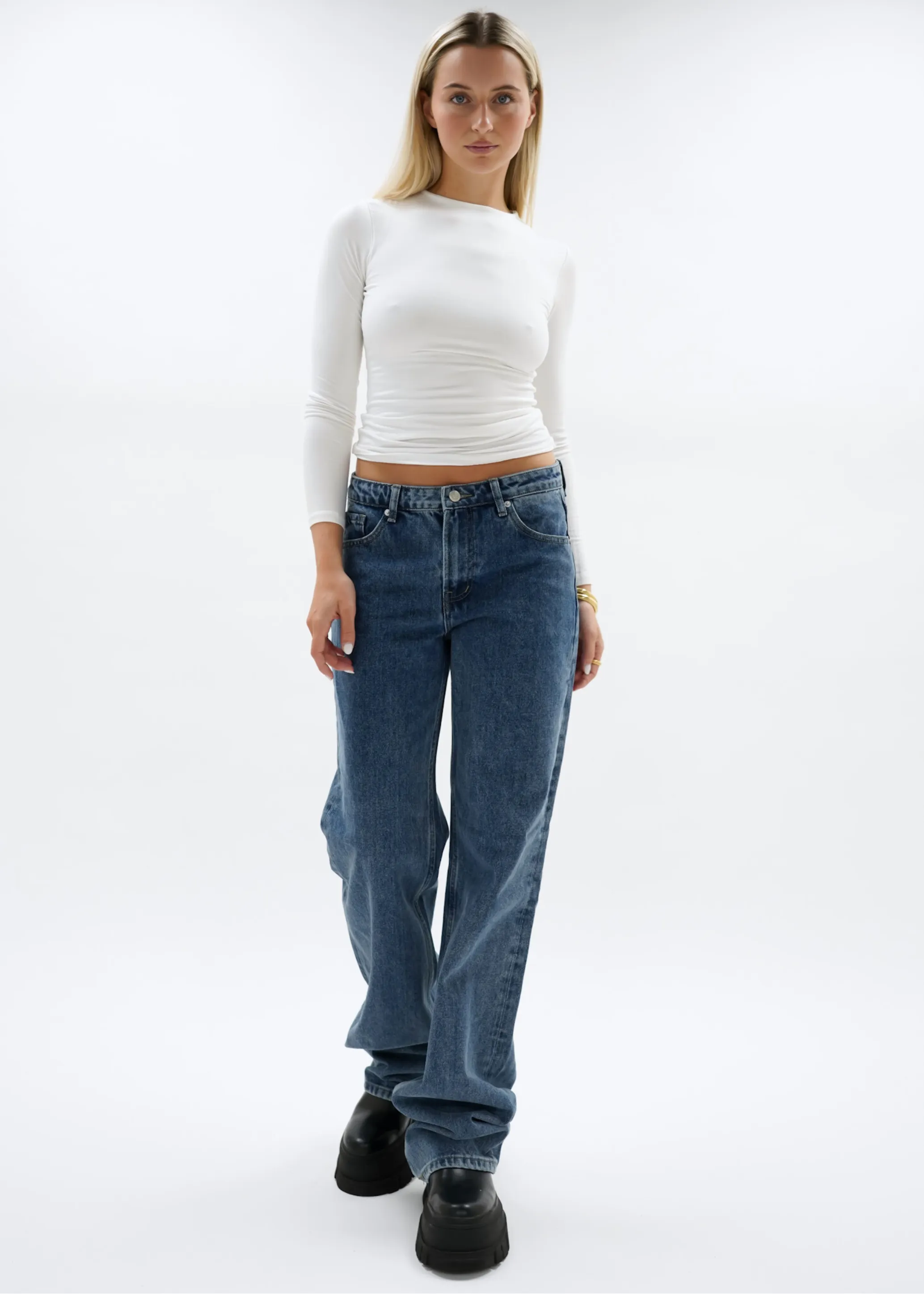 Low waist jeans dark blue (TALL)