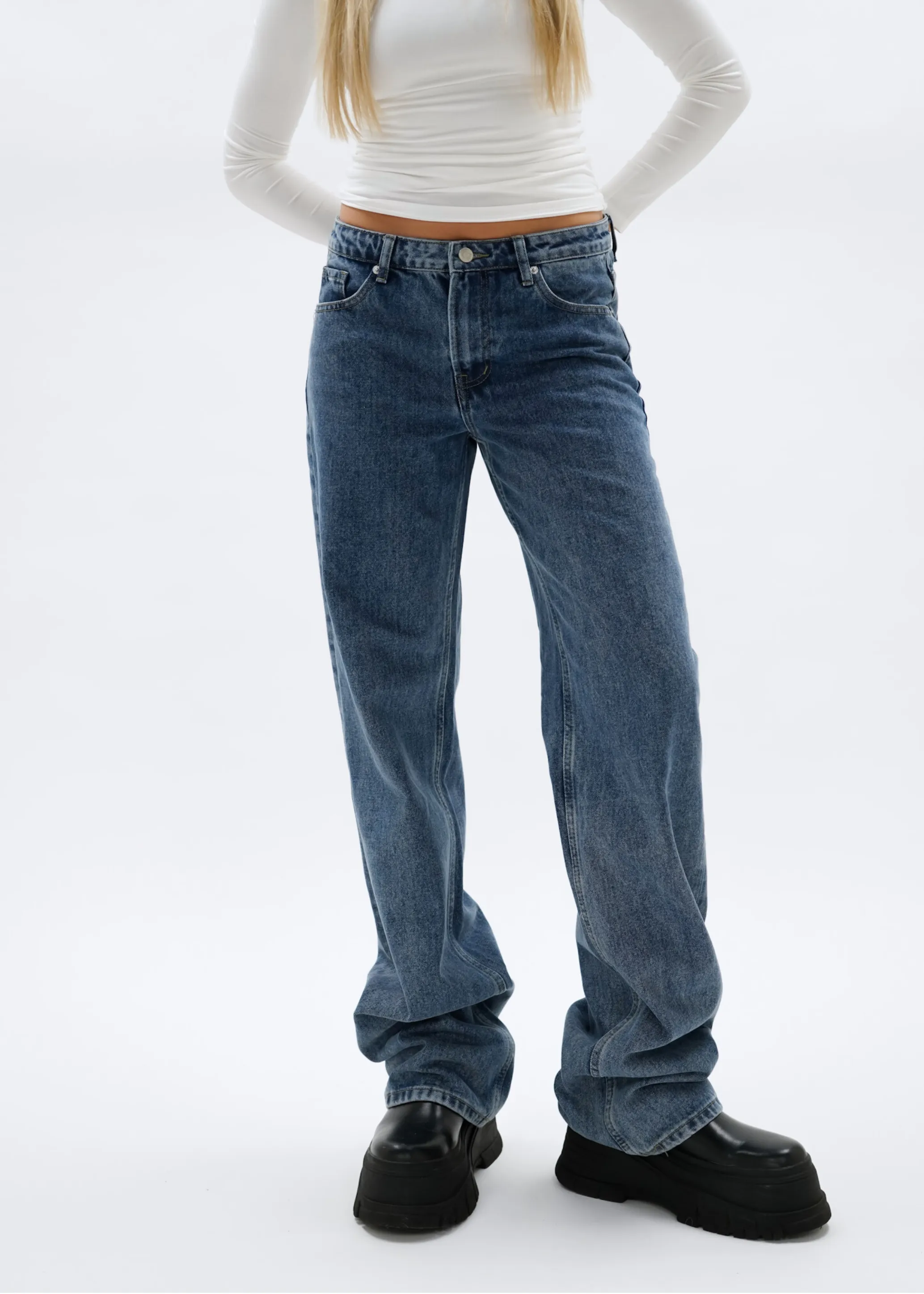 Low waist jeans dark blue (TALL)