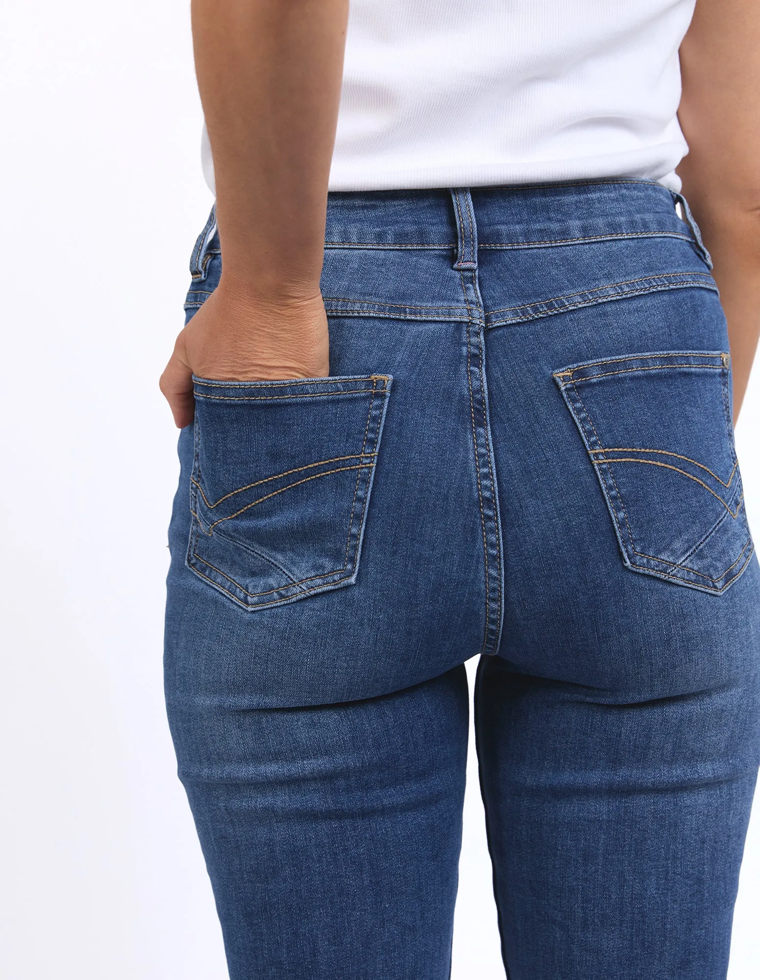 Mollie Capri Jean Blue