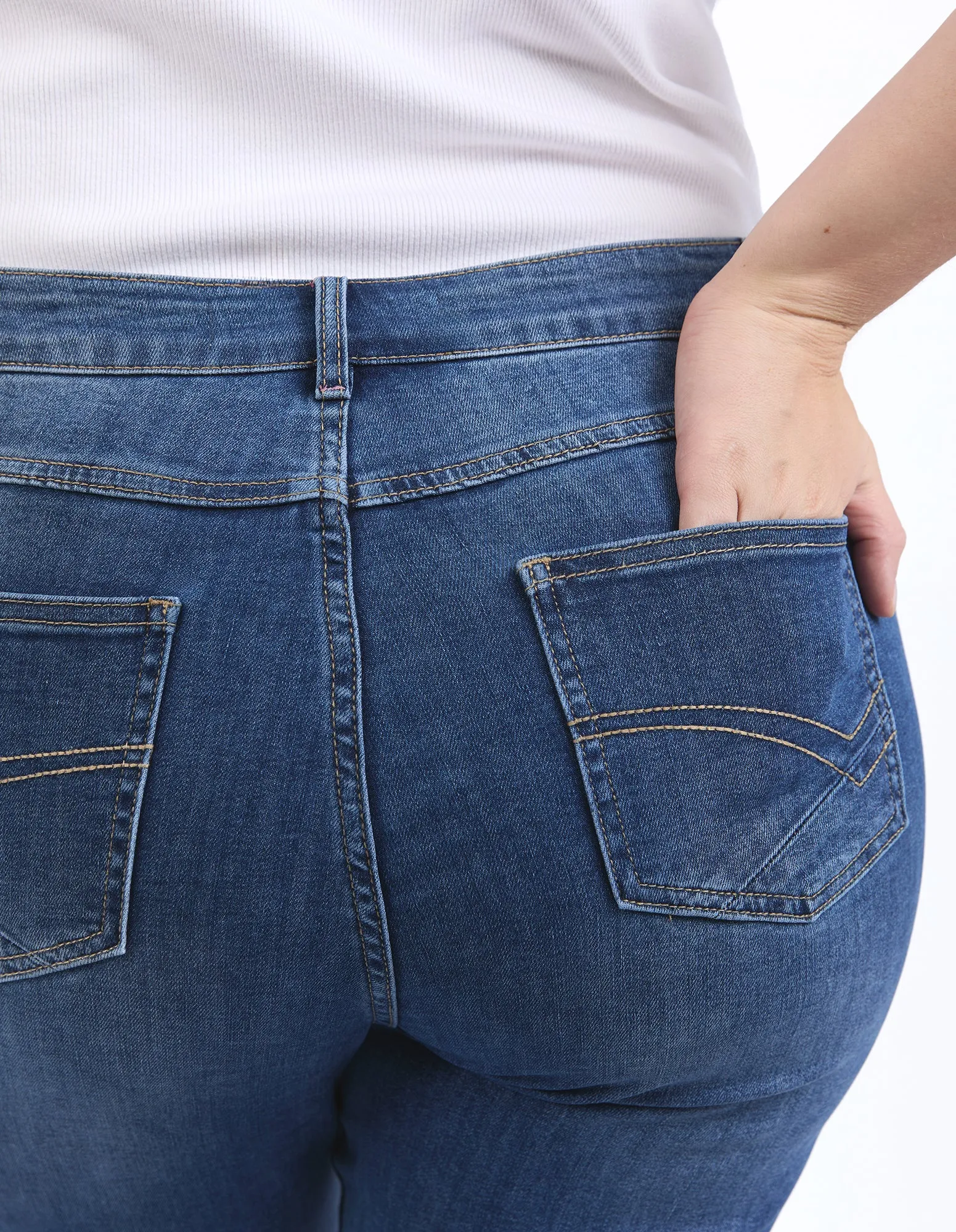 Mollie Capri Jean Blue