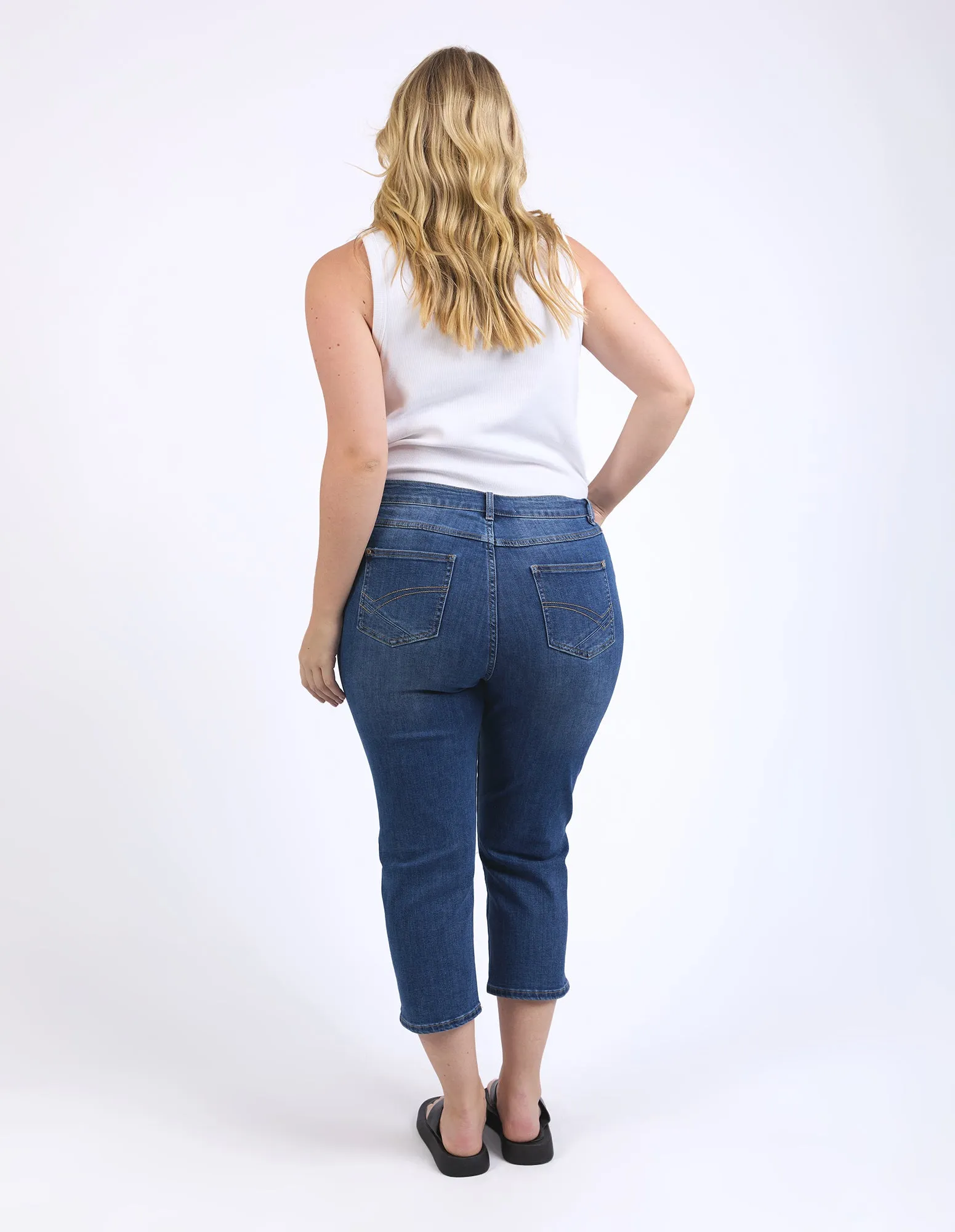 Mollie Capri Jean Blue