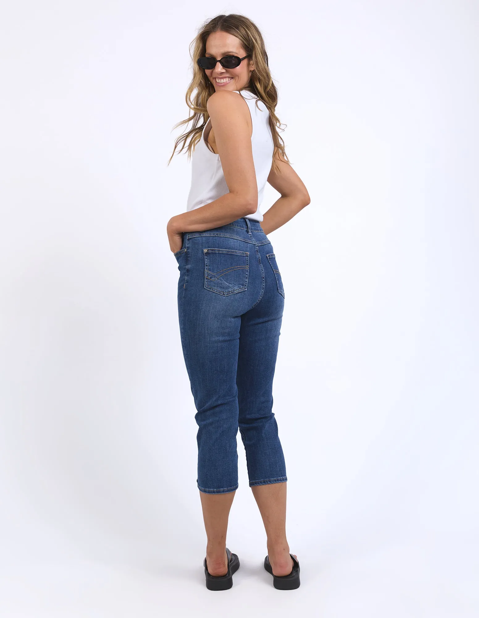 Mollie Capri Jean Blue