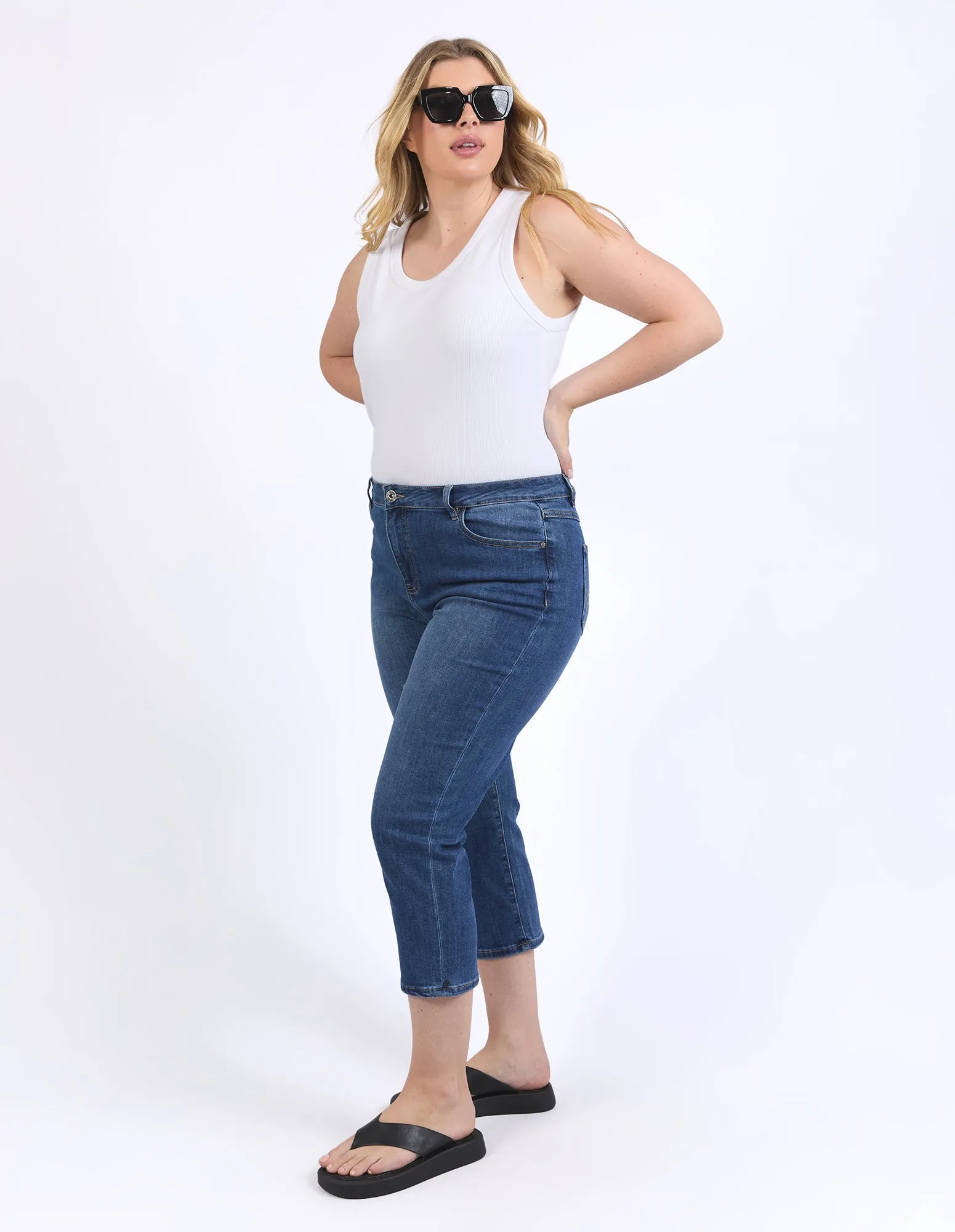 Mollie Capri Jean Blue
