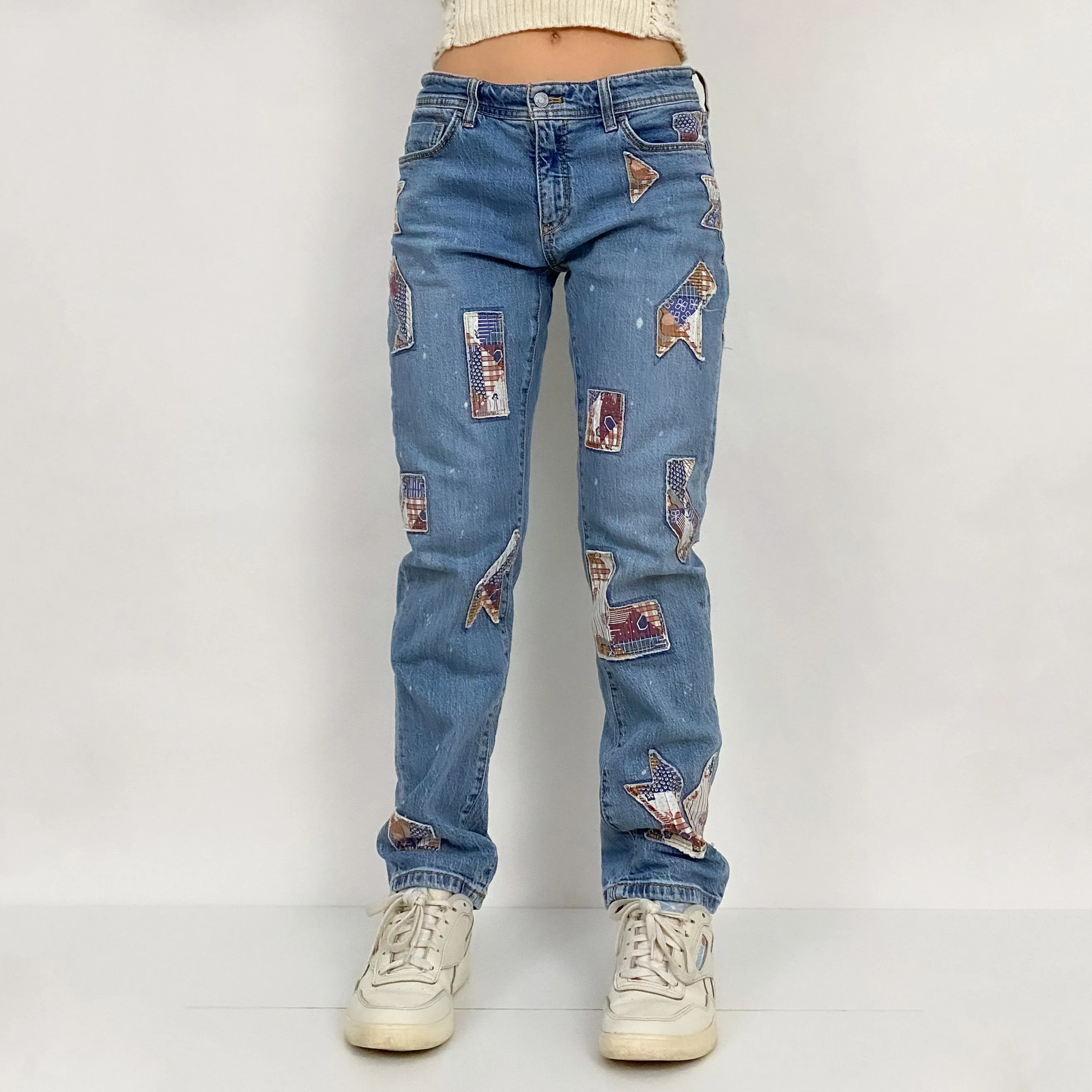 Patchwork Americana Jeans