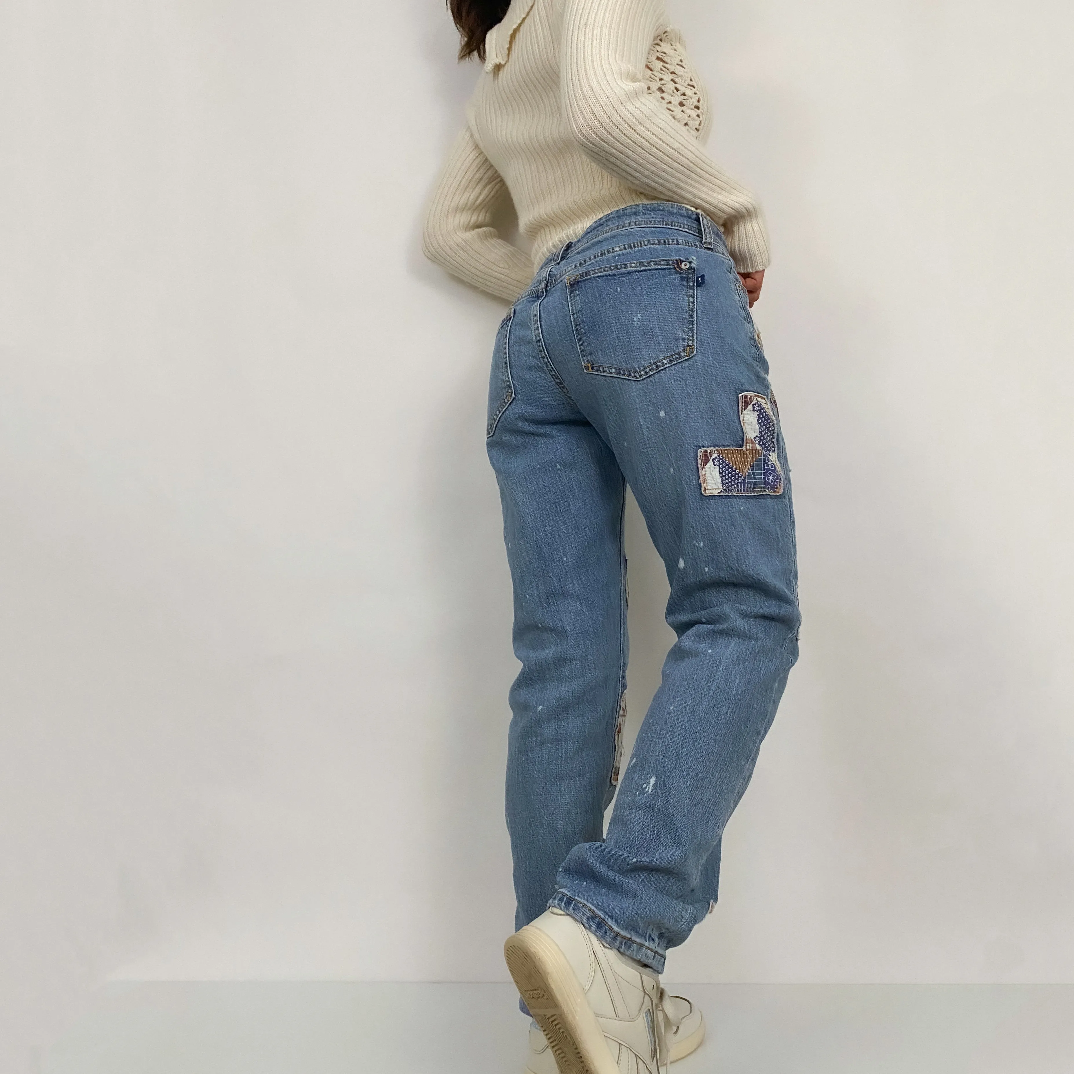 Patchwork Americana Jeans