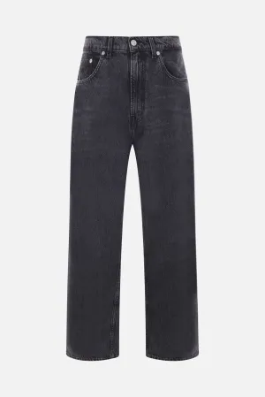 Relaxed Fit Raw Denim Jeans
