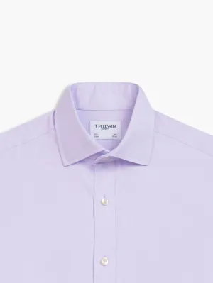 Semi Cutaway Collar Non-Iron Twill