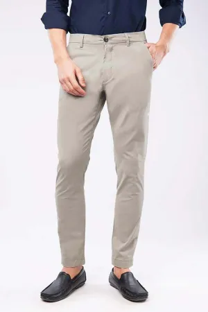Slim Fit Chinos - Classic White