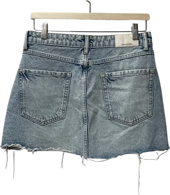 Stradivarius Blue Short Denim Skirt UK 10