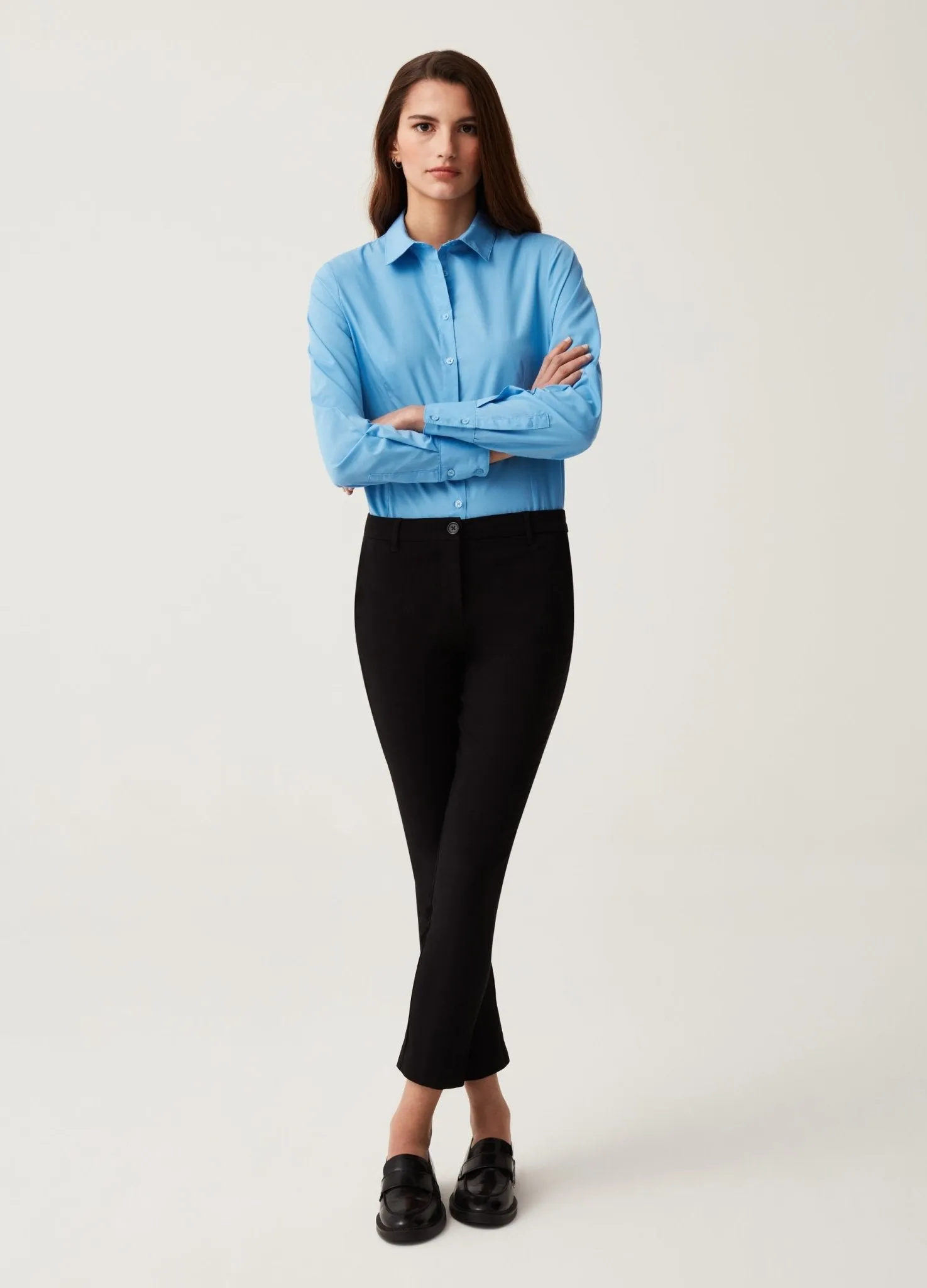 Stretch chino trousers