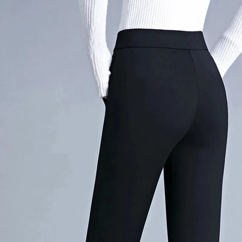 Stretch elegant women's trousers
