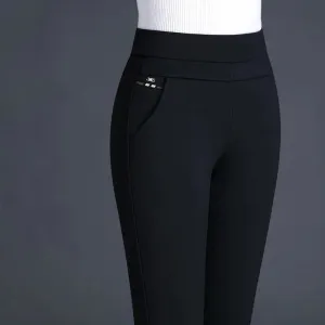 Stretch elegant women's trousers