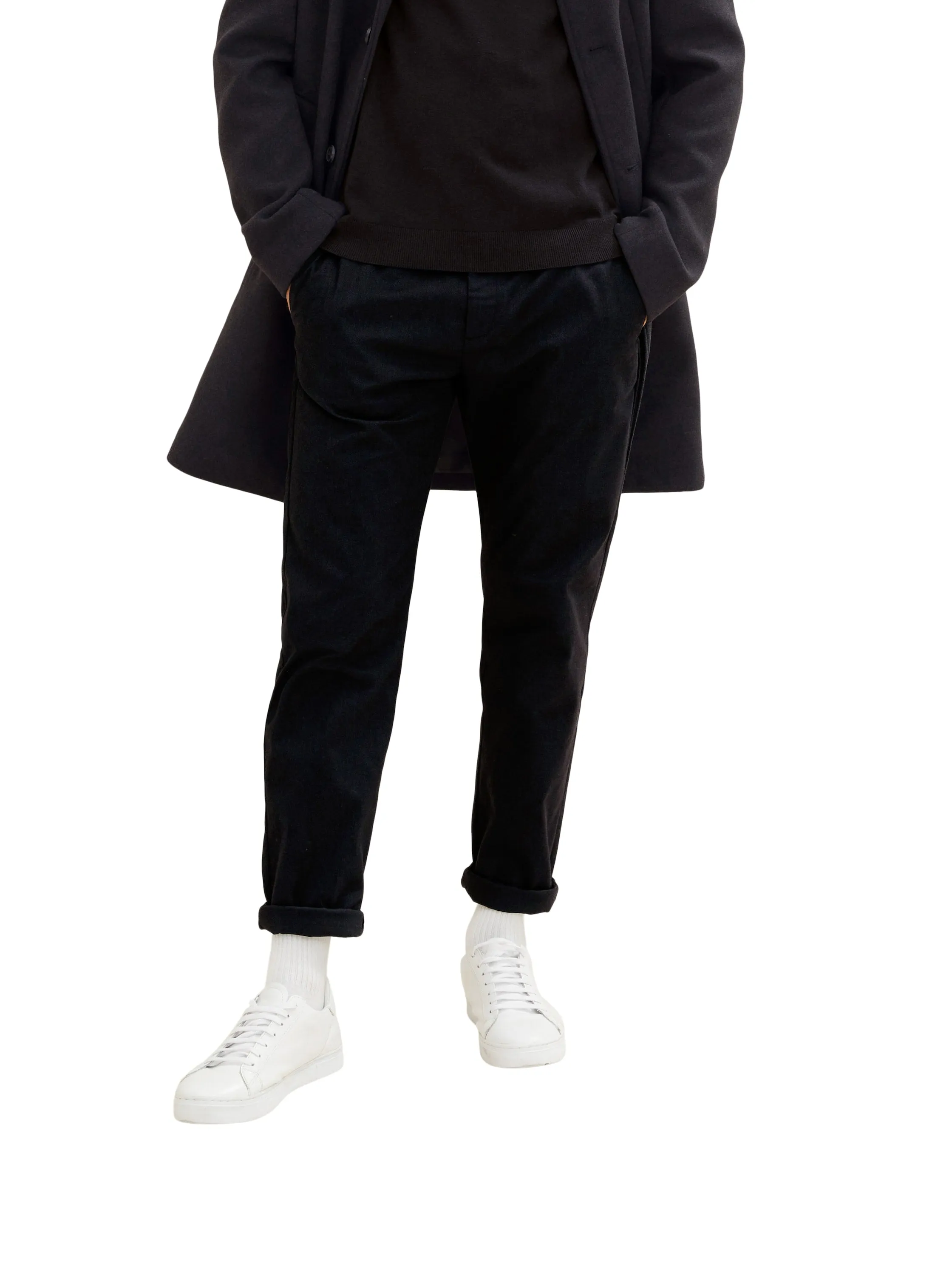 structured tapered pants