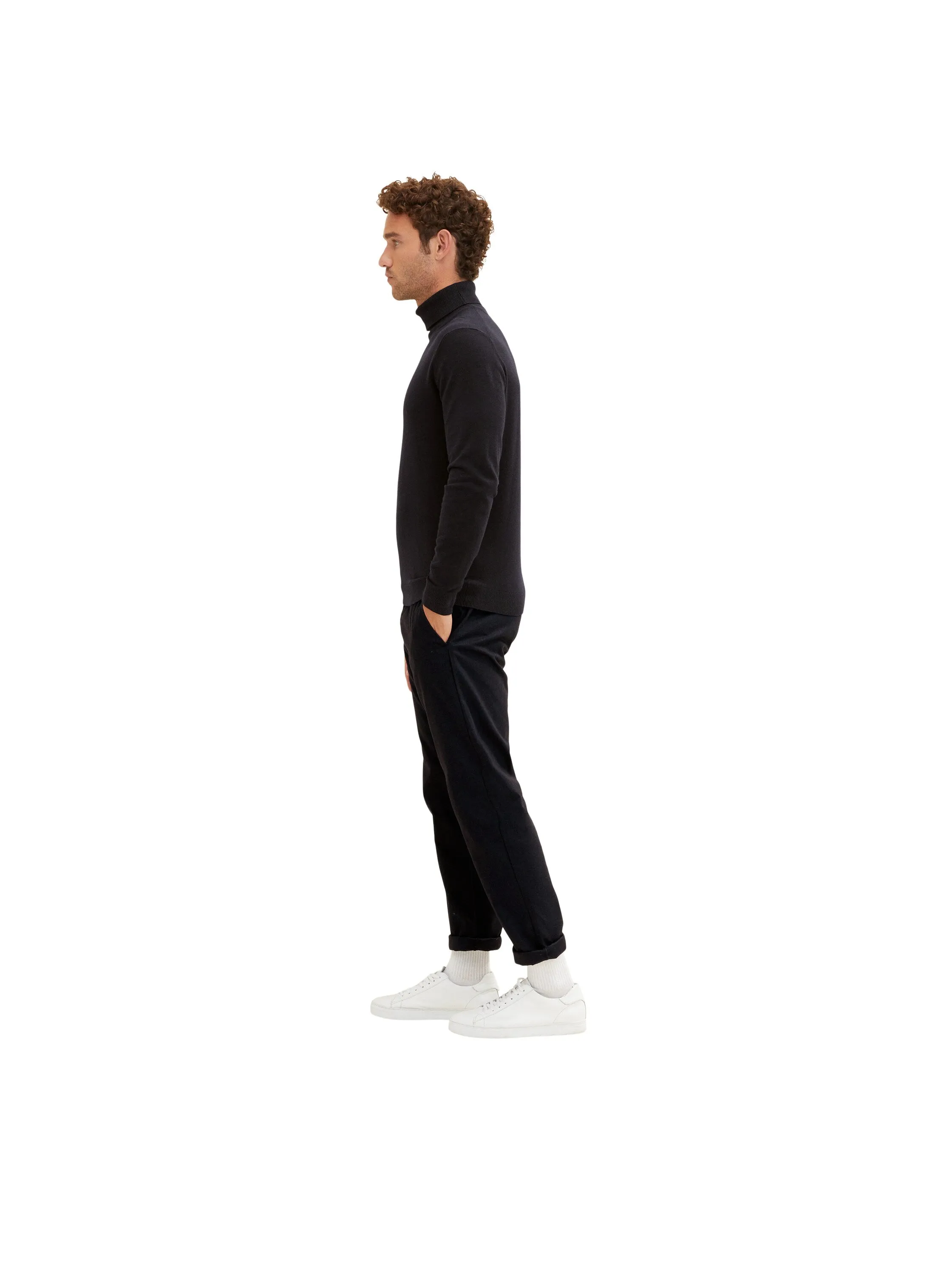 structured tapered pants