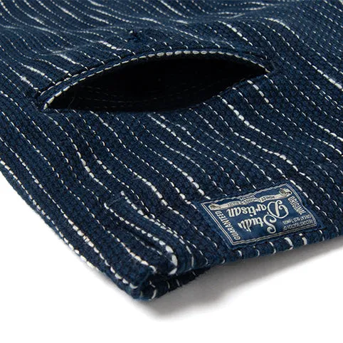 Studio D'Artisan Indigo "Rain" Sashiko Pants (Regular Tapered)