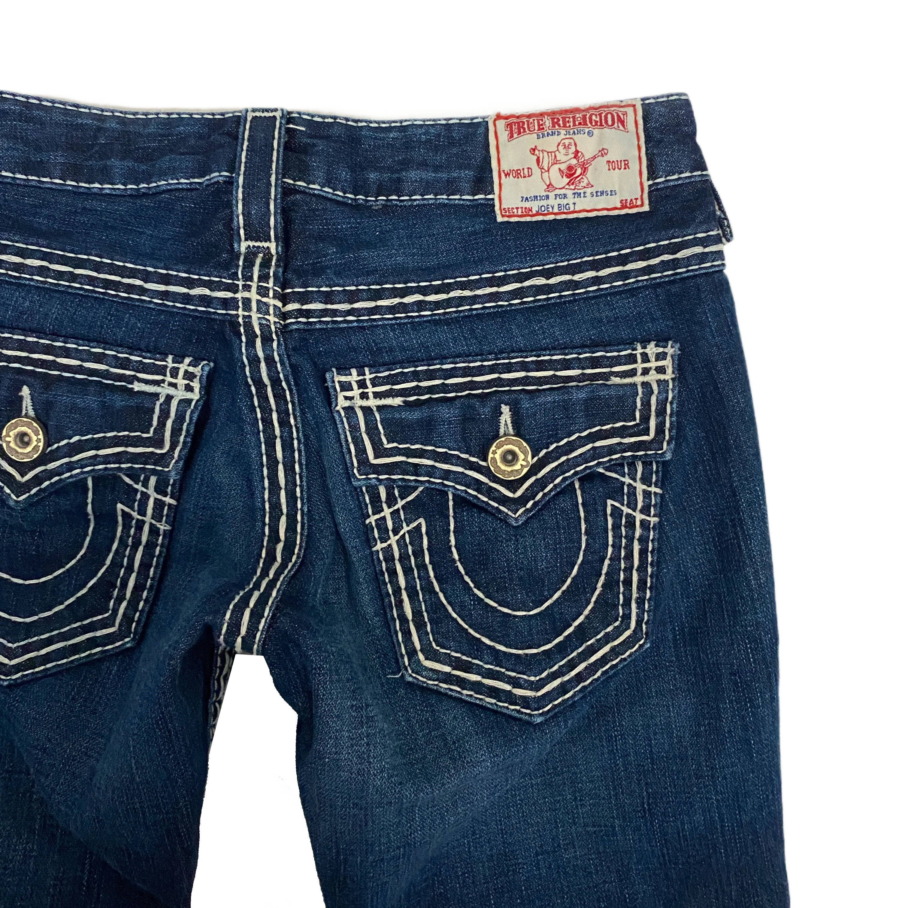 True Religion Low Rise Flares (XS)