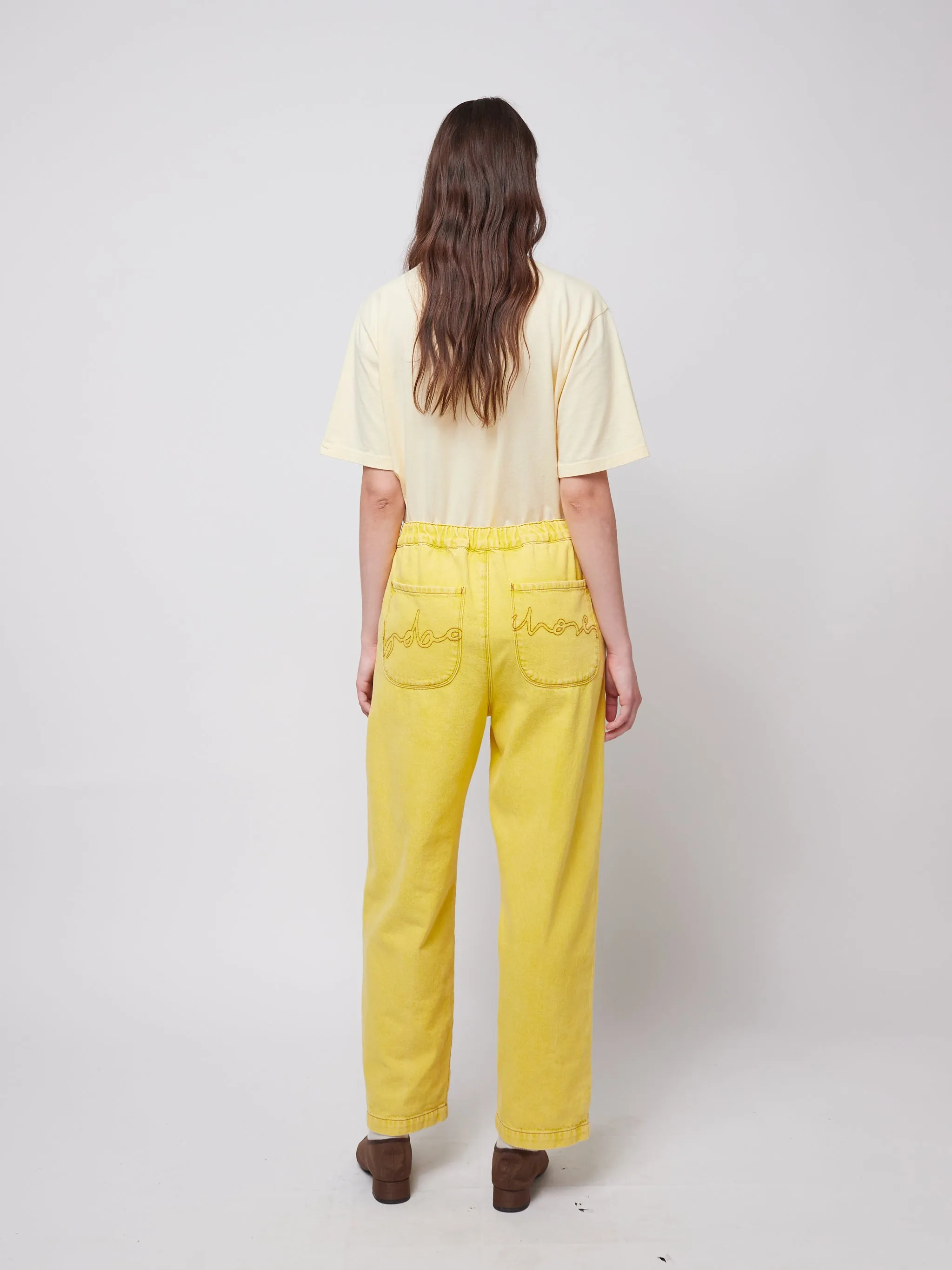 Washed relaxed fit jeans