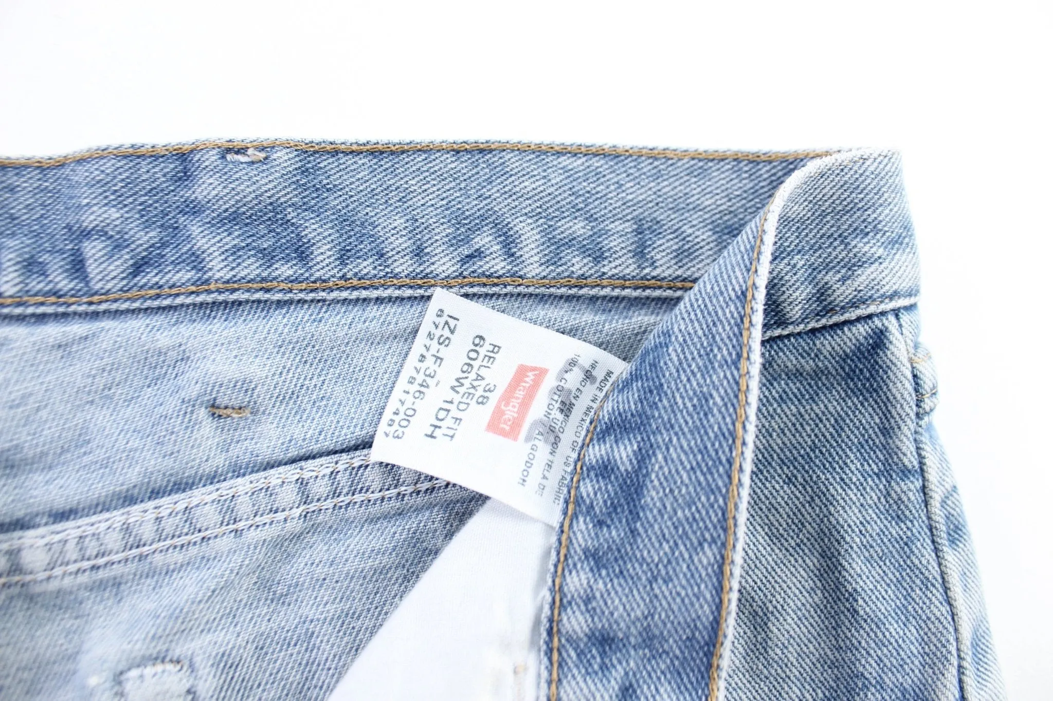 Wrangler Light Wash Denim Shorts