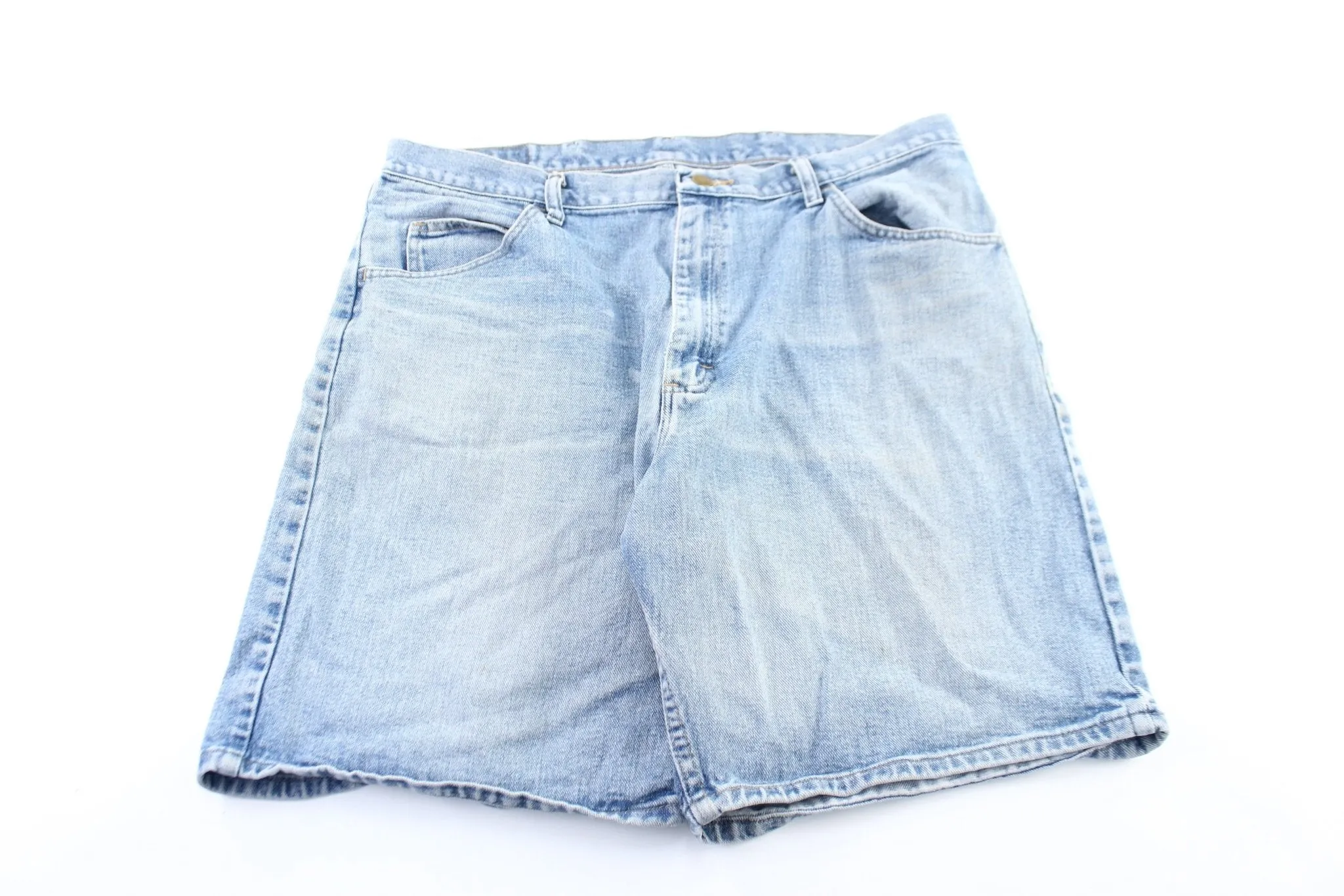 Wrangler Light Wash Denim Shorts