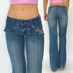 y2k bubblegum jeans - small